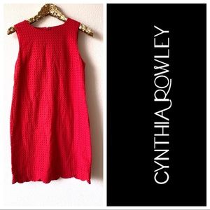 Christmas Dress Cynthia Rowley Red Mini Dress